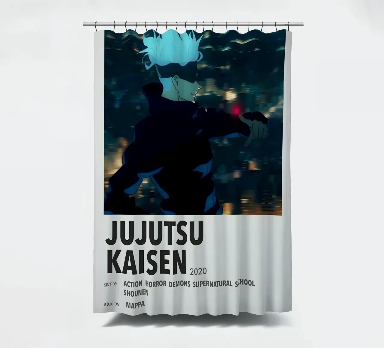JUJUTSU KAISEN  2020 shower curtain by Totoya