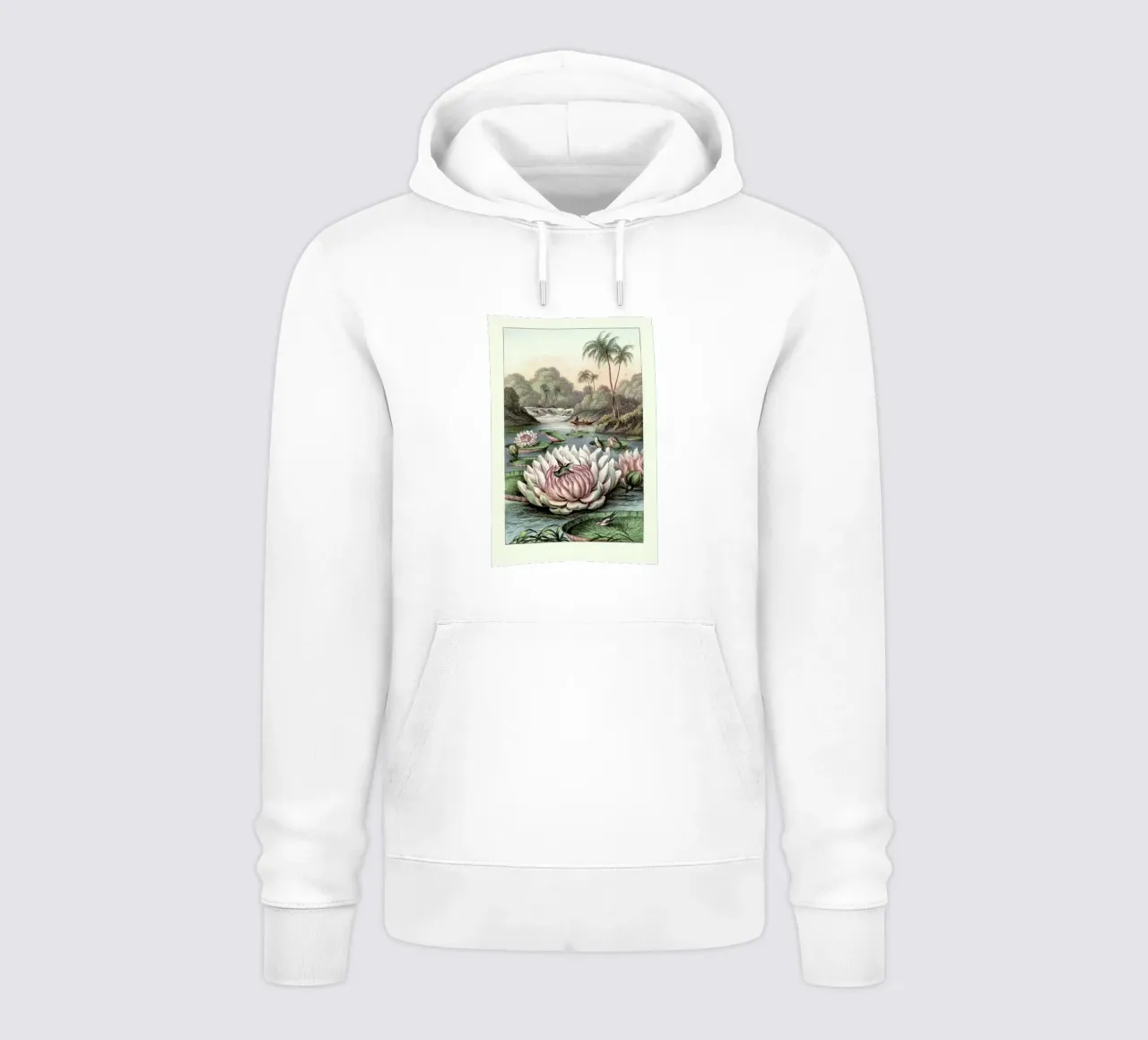 Water Lily felpa con cappuccio da Flora & Fauna