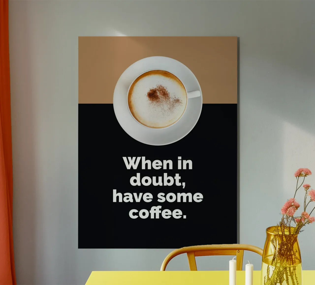 Coffee Time alluminio dibond da Dreamer10