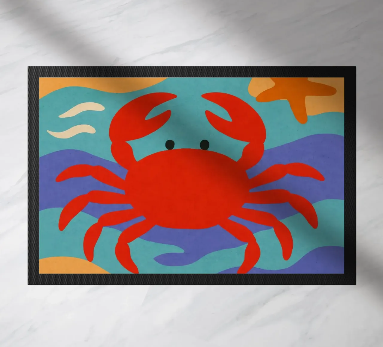 Crab And Sea No 01 zerbino da treechild