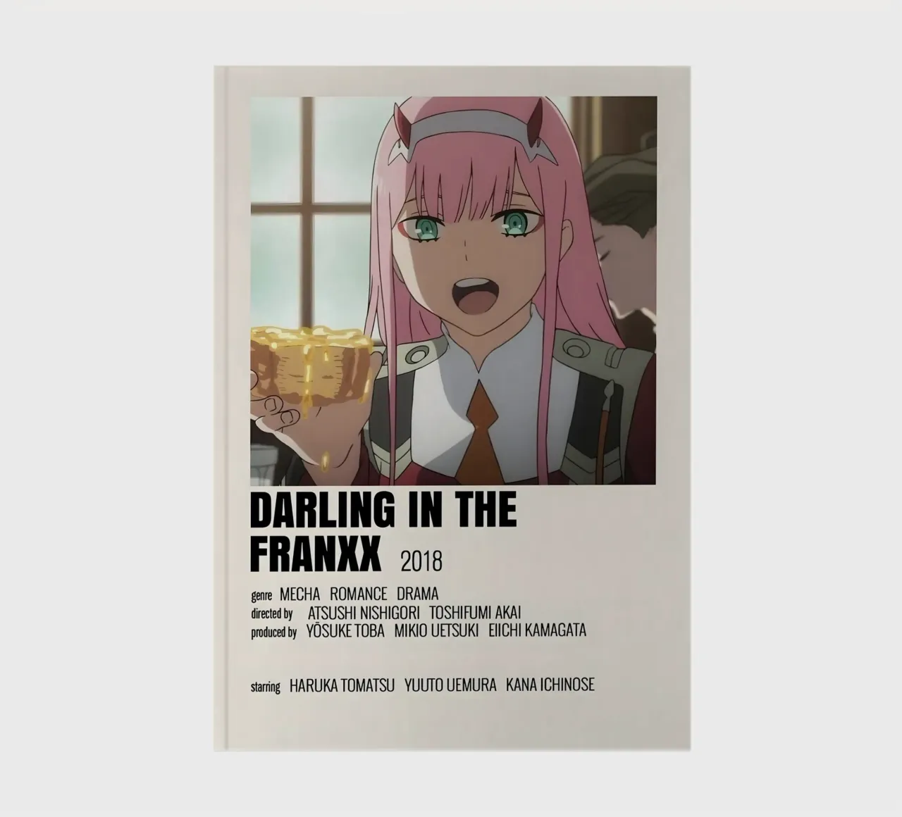 DARLING IN THE FRANXX 2018 notebook by Totoya
