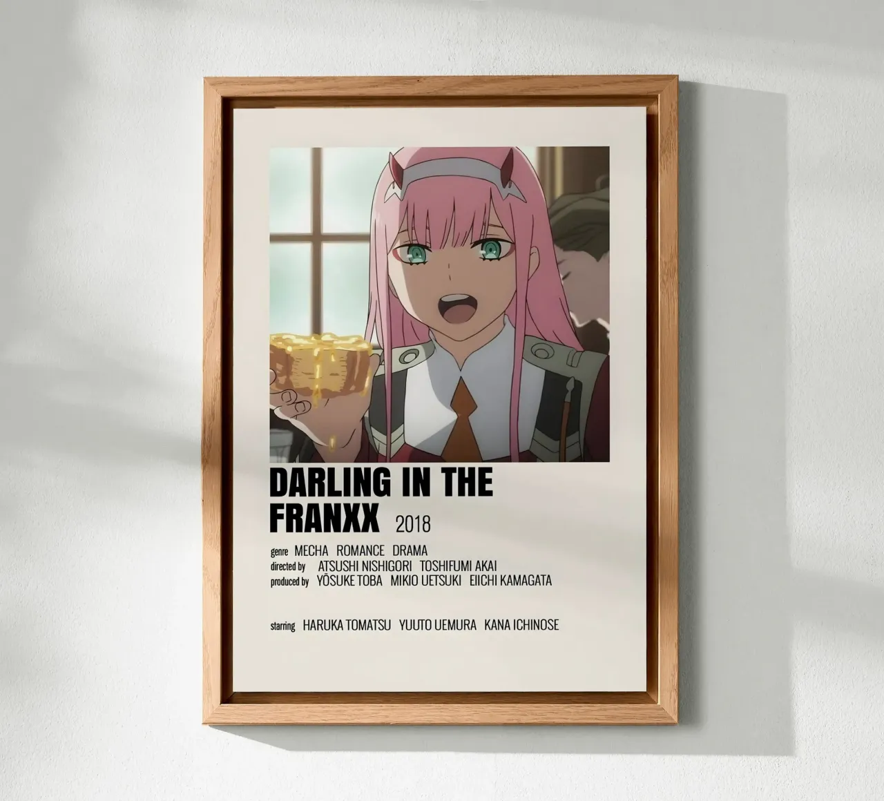 DARLING IN THE FRANXX 2018 alluminio dibond da Totoya