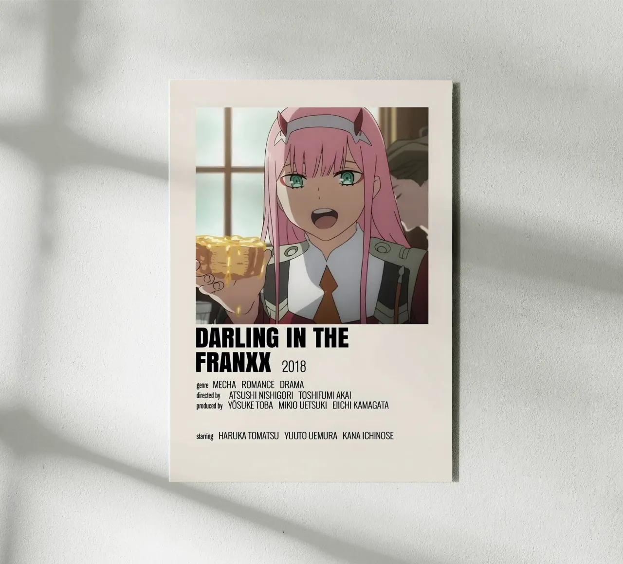 DARLING IN THE FRANXX 2018 alluminio dibond da Totoya