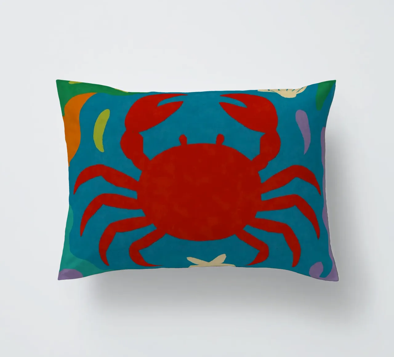 Sea And Crab No 02 cuscino da treechild