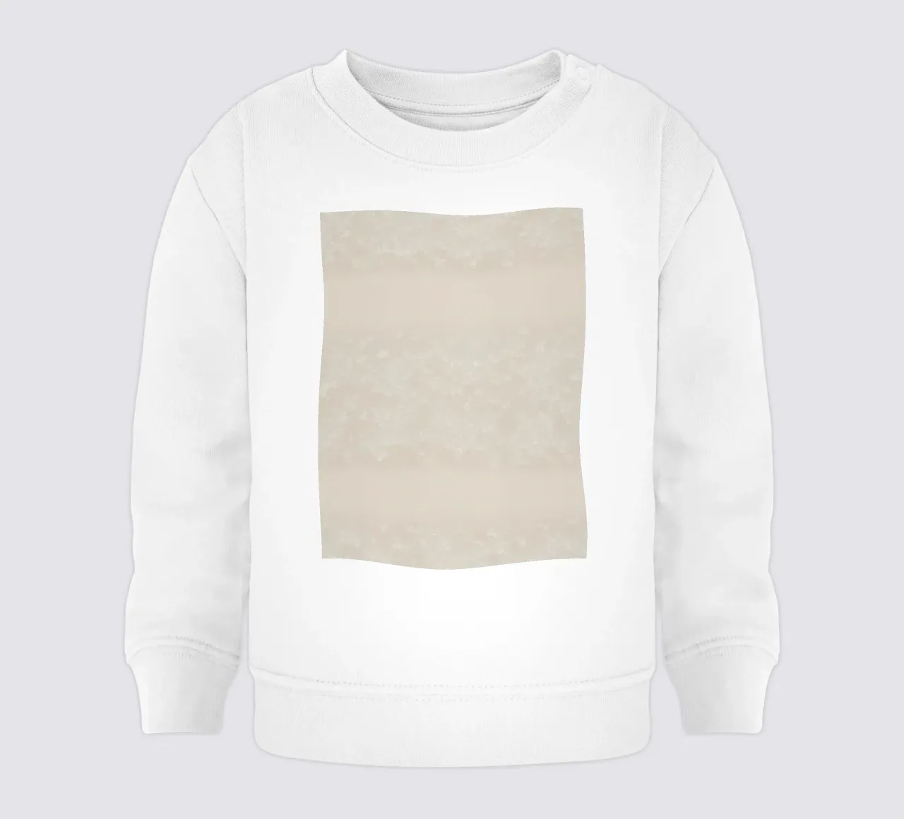 Soft textured beige abstract background design baby sweatshirt by DesignDoodle