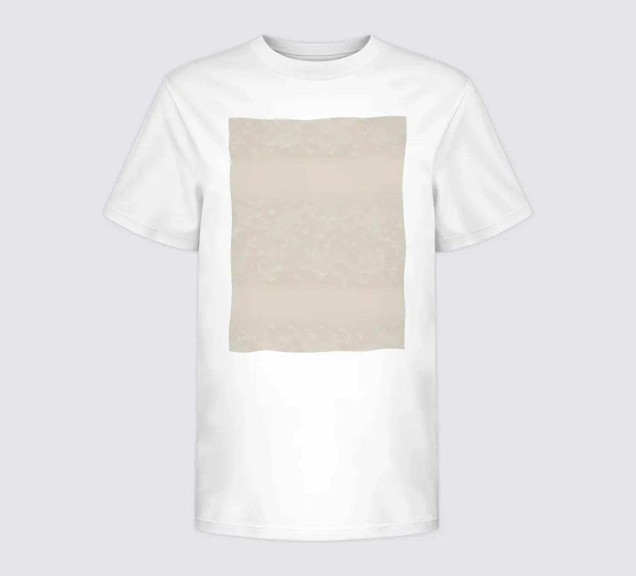 Soft textured beige abstract background design kids t-shirt by DesignDoodle