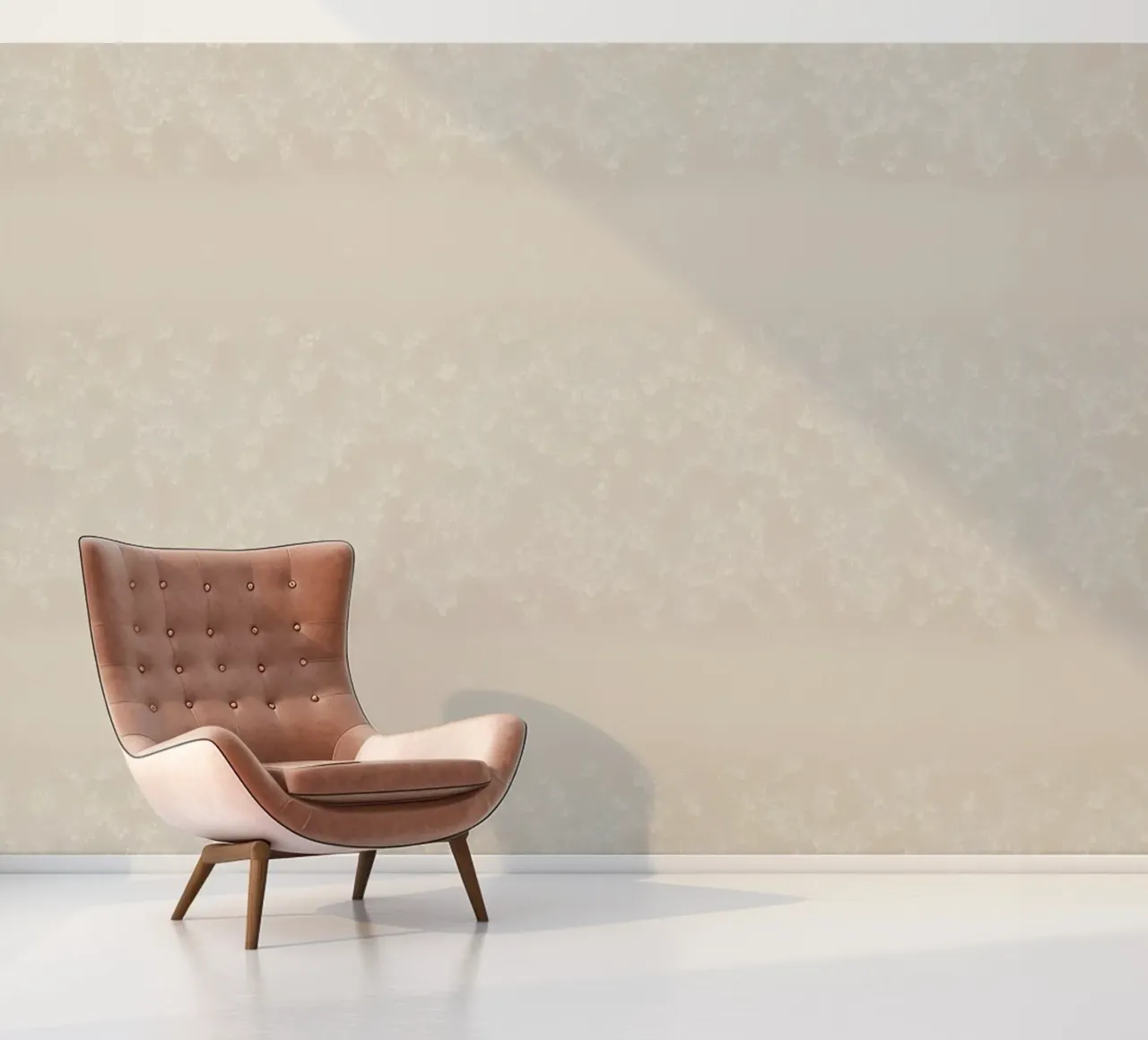 Soft textured beige abstract background design photo wallpaper by DesignDoodle