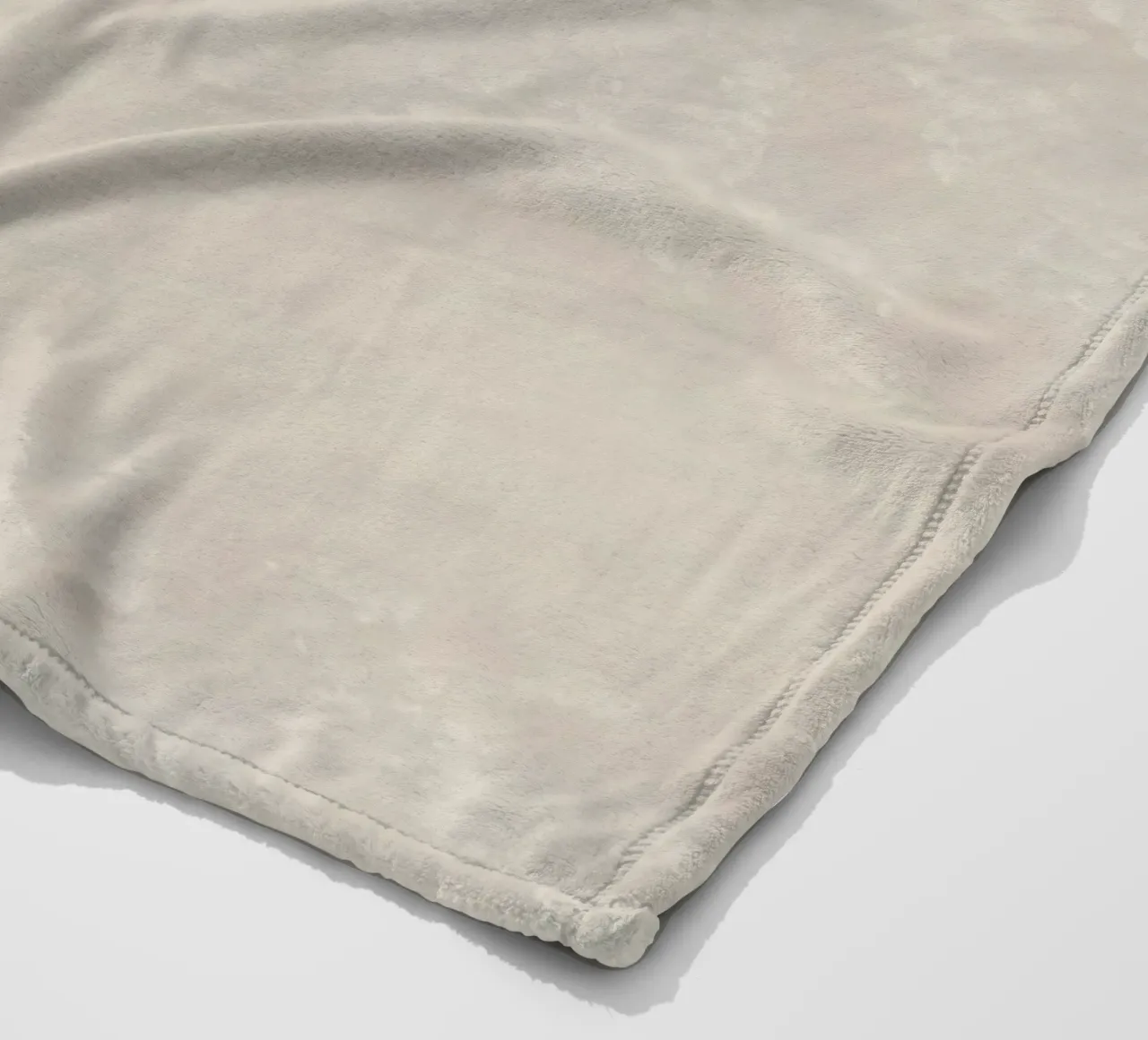 Zacht beige abstract achtergrondontwerp fleecedeken van DesignDoodle