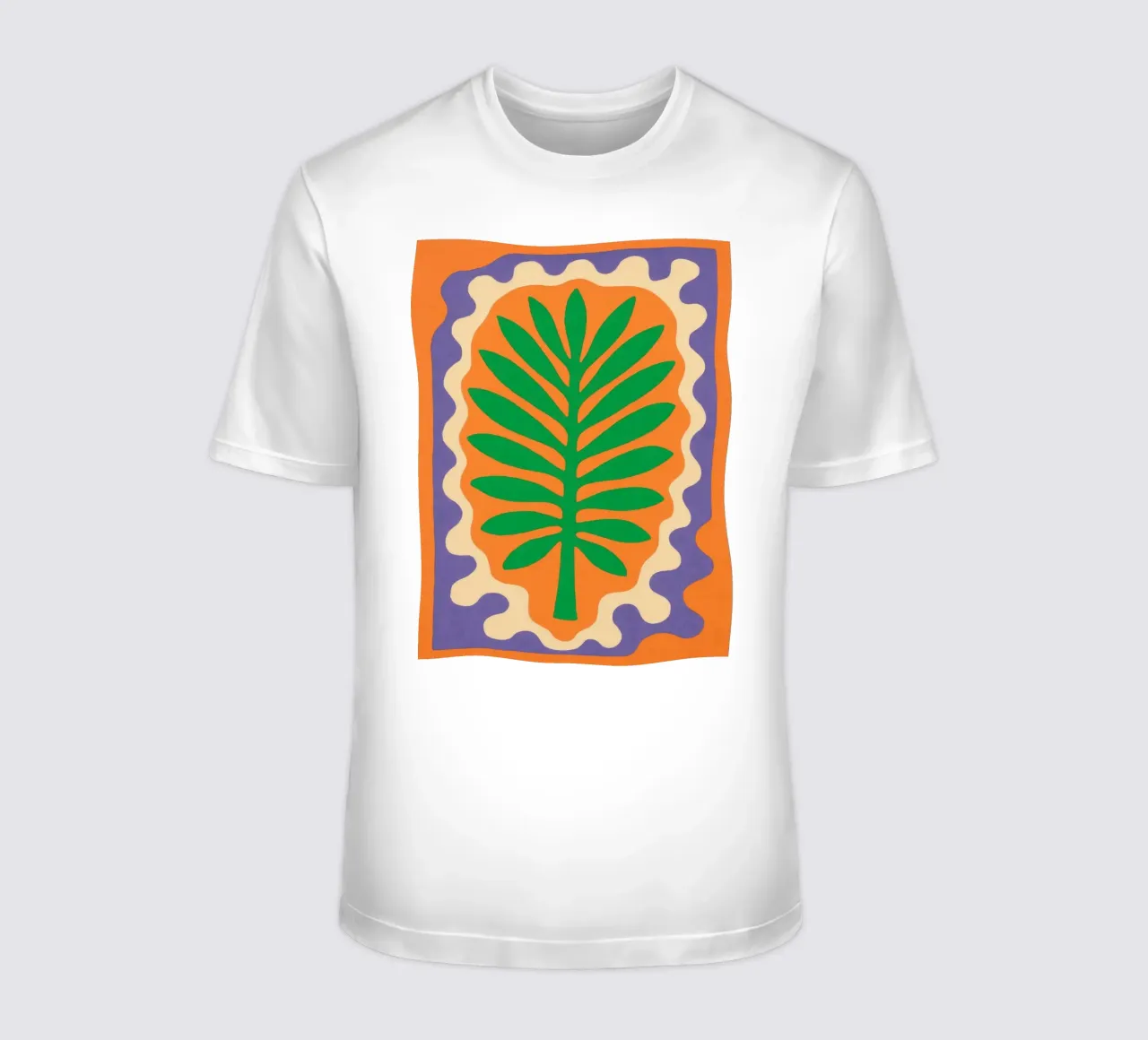Green Tamo Leaf NO 02 t-shirt da treechild