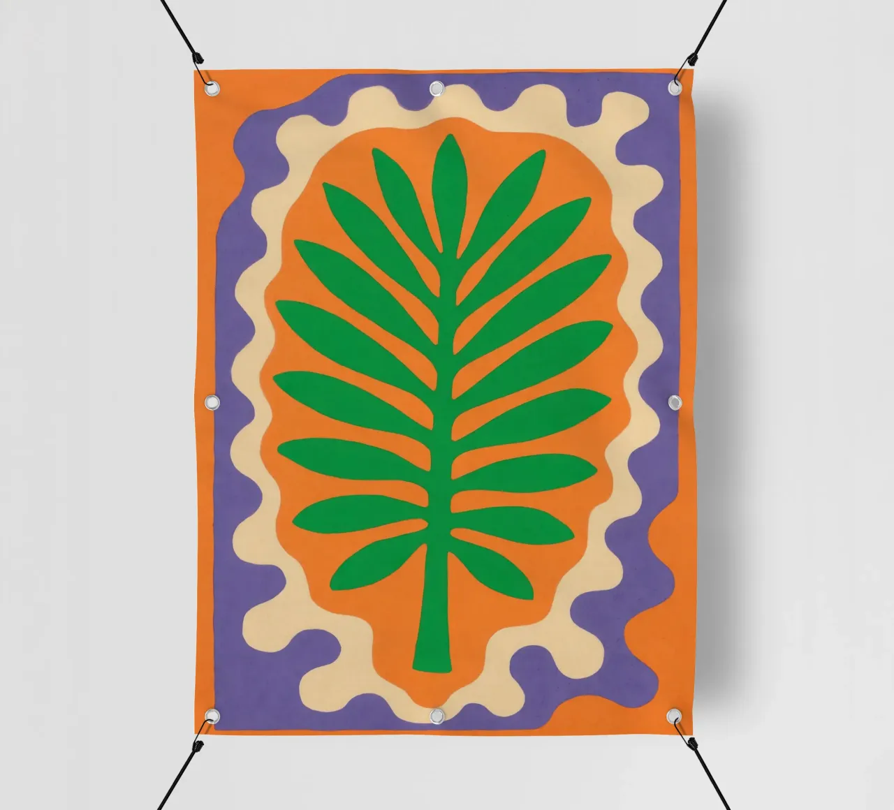 Green Tamo Leaf NO 02 telo in pvc da treechild