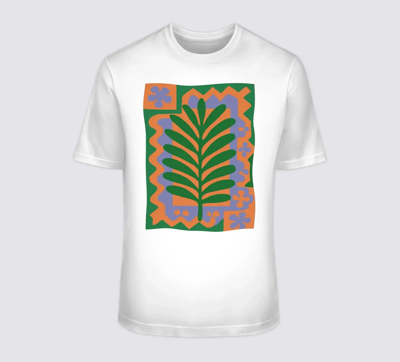 Green Tamo Leaf No 02 t-shirt da treechild