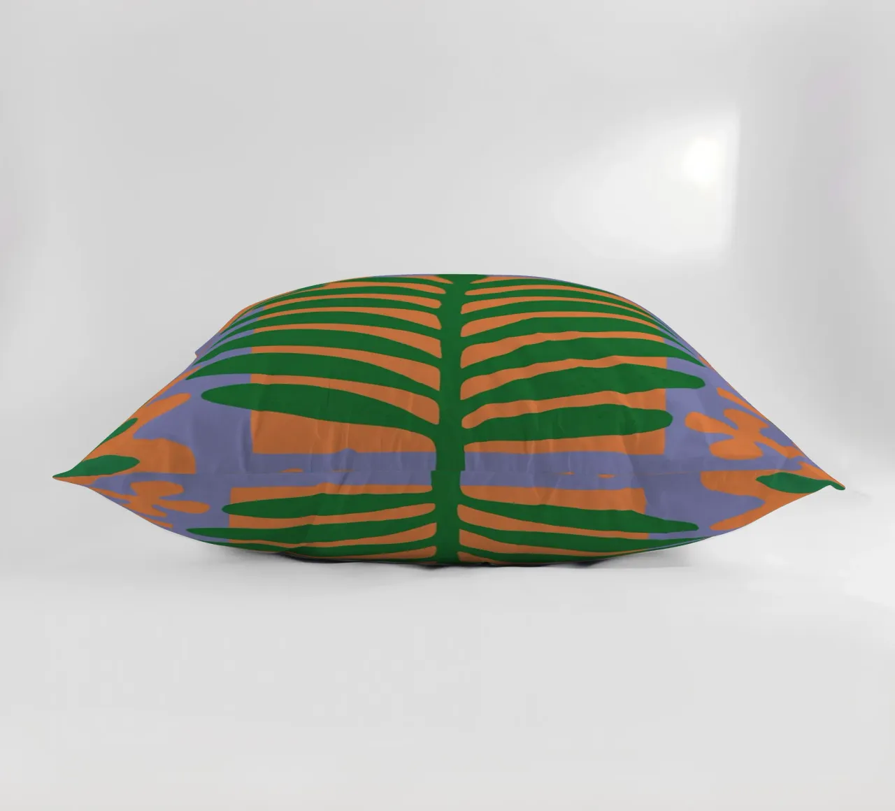 Green Tamo Leaf No 02 cuscino da treechild