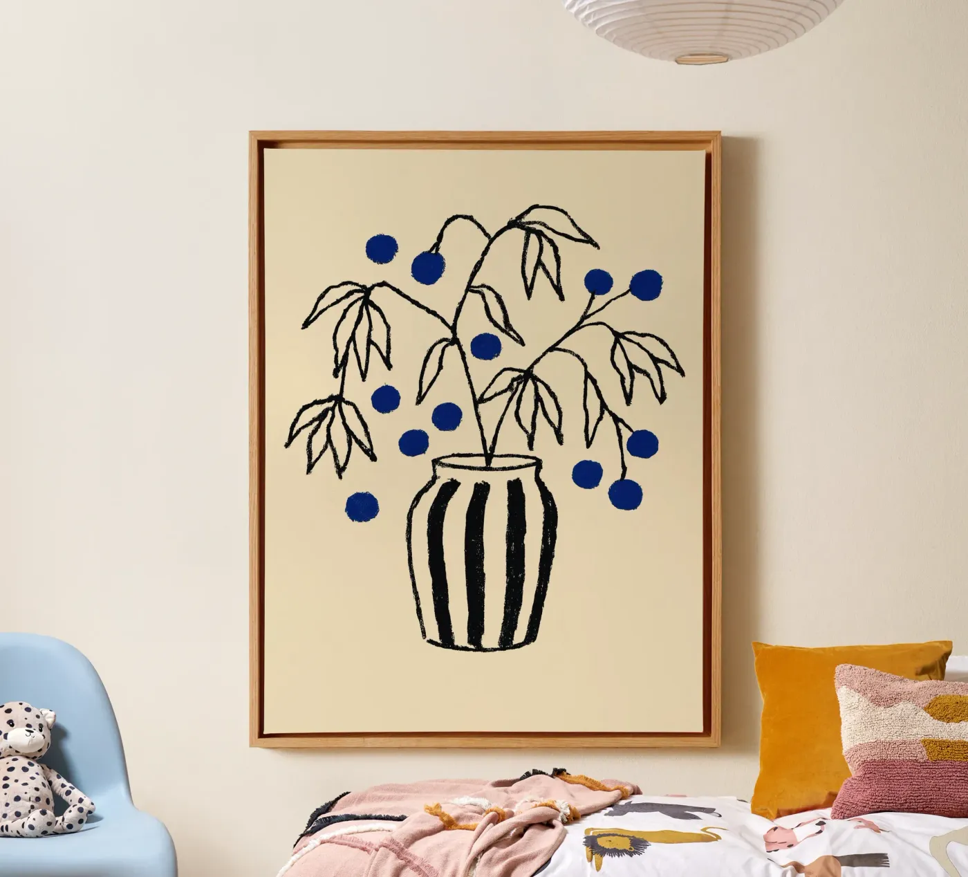 Orbiflora canvas van treechild