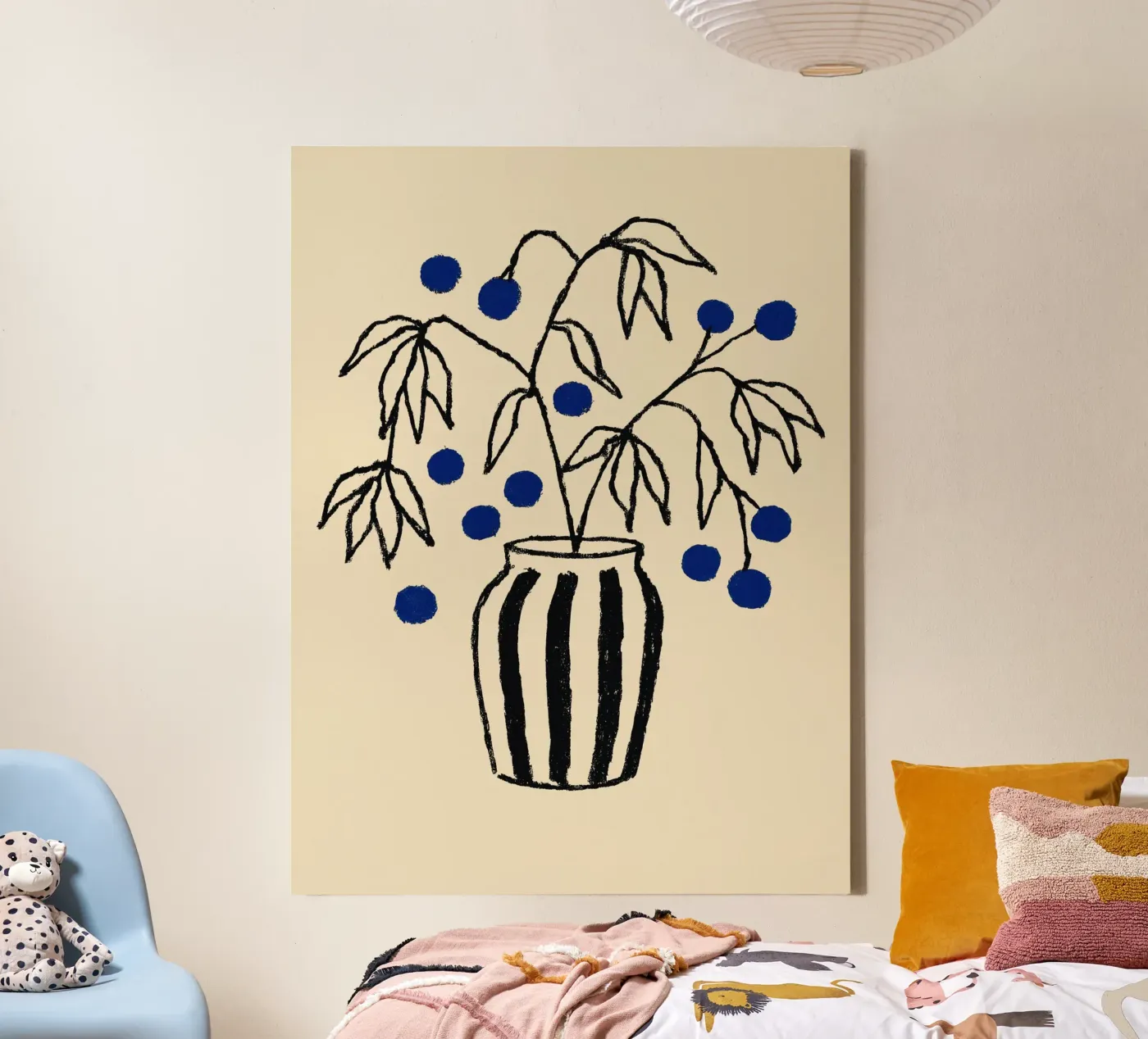 Orbiflora canvas van treechild