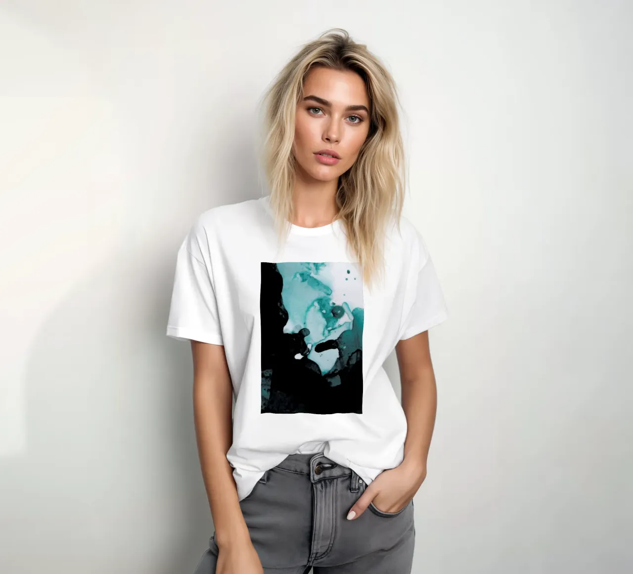 Abstract Forest 1 of 3 camiseta de Studio Nahili