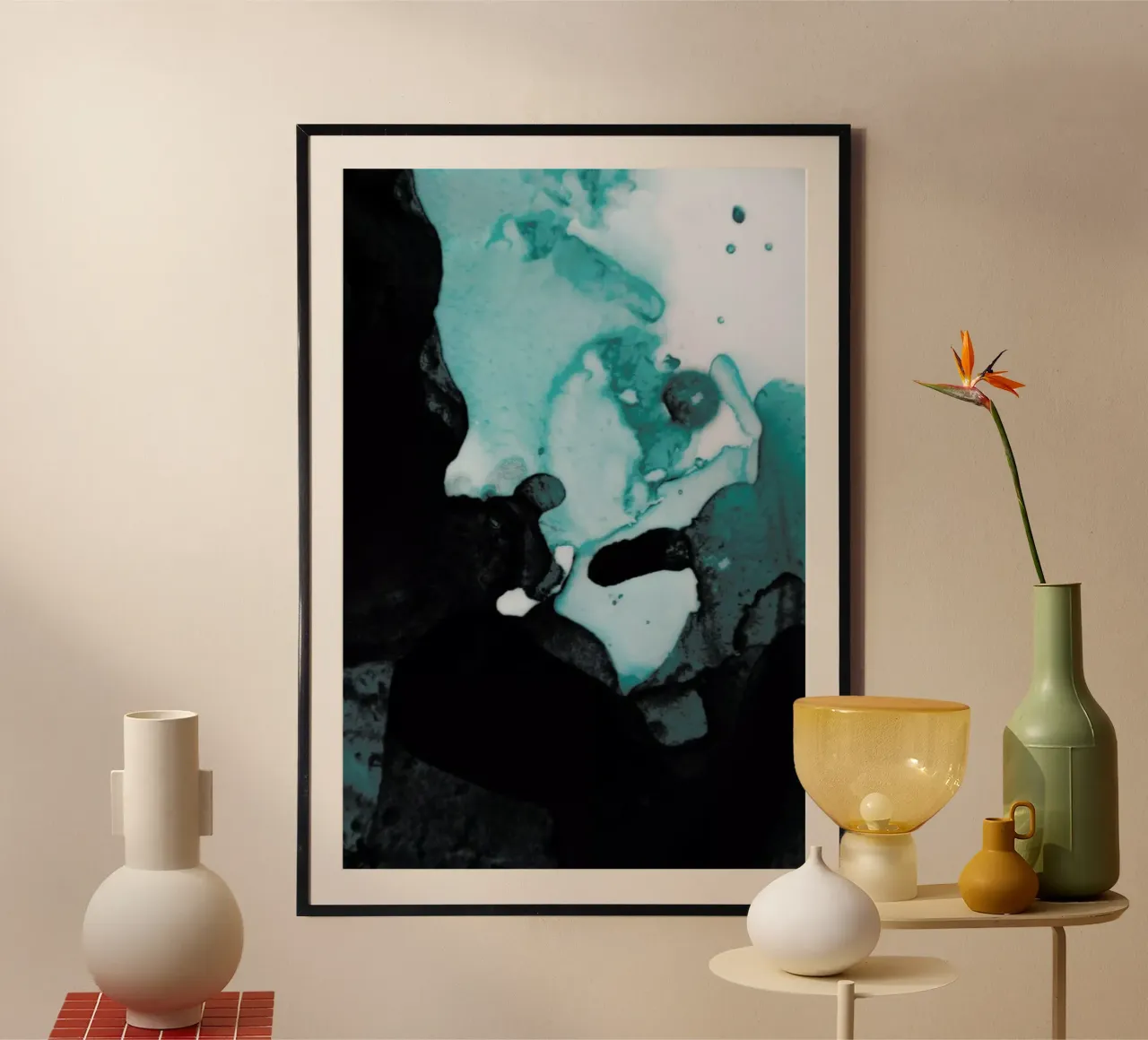 Abstract Forest 1 of 3 poster da Studio Nahili