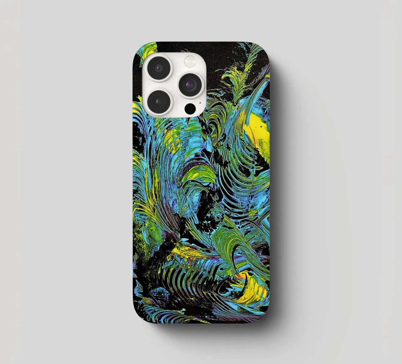 MESSAGE FROM THE HEART 18 cover iphone da Thierry Vobmann Abstract painting