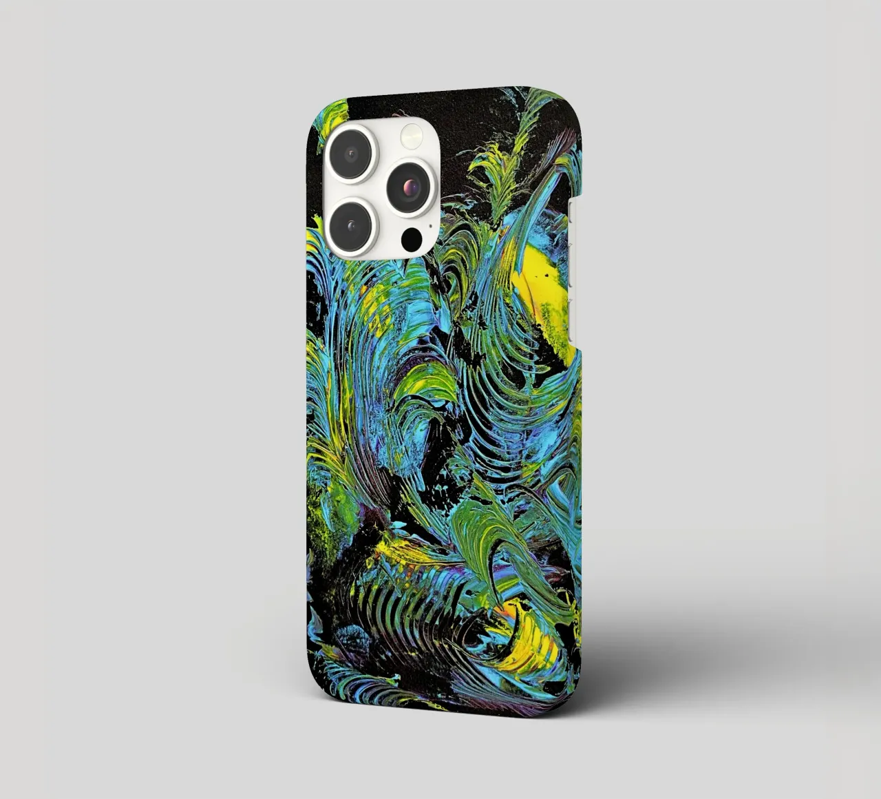 MESSAGE FROM THE HEART 18 cover iphone da Thierry Vobmann Abstract painting