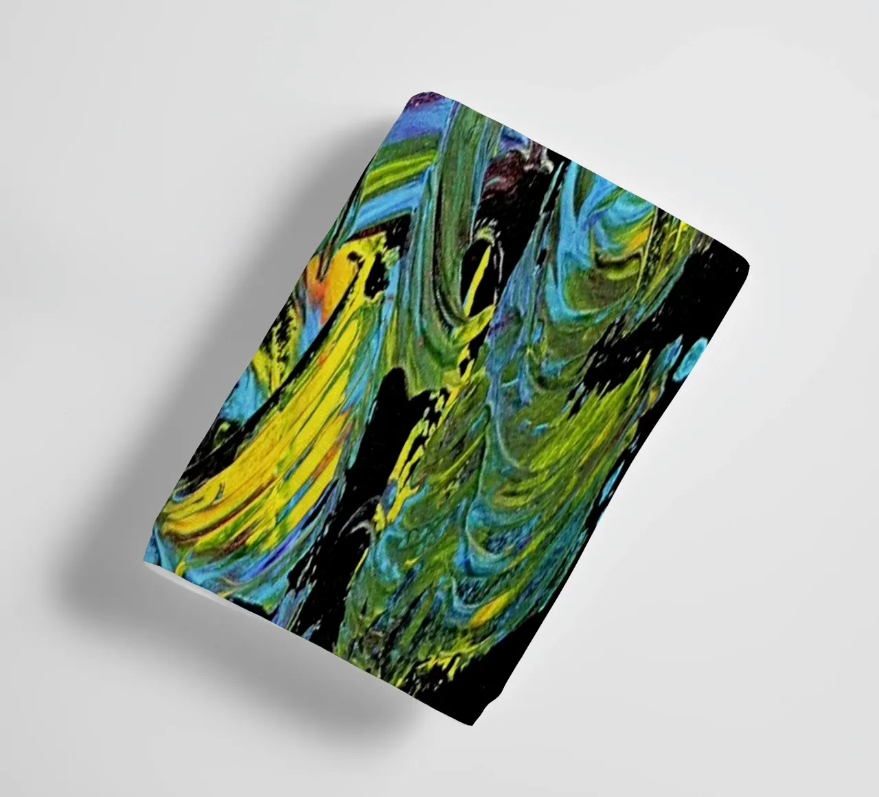 MESSAGE FROM THE HEART 18 asciugamano da bagno da Thierry Vobmann Abstract painting