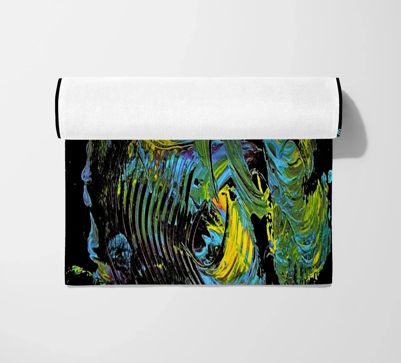 MESSAGE FROM THE HEART 18 telo mare da Thierry Vobmann Abstract painting