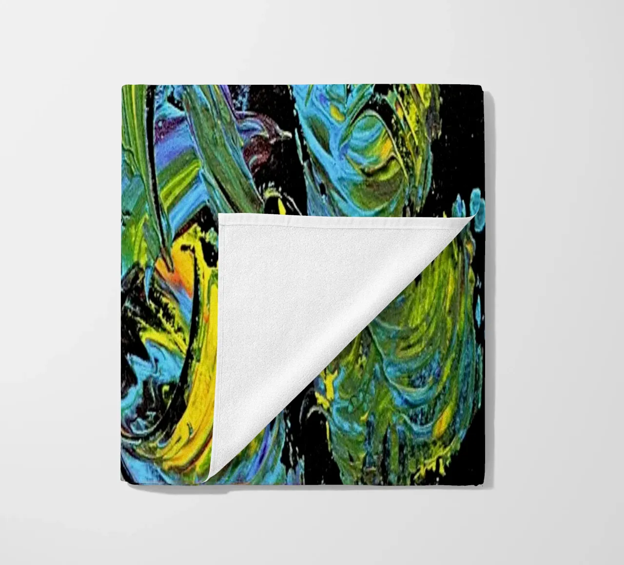 MESSAGE FROM THE HEART 18 telo mare da Thierry Vobmann Abstract painting