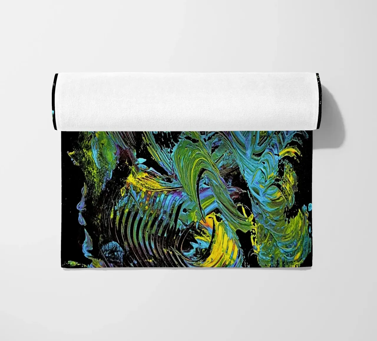 MESSAGE FROM THE HEART 18 telo mare da Thierry Vobmann Abstract painting