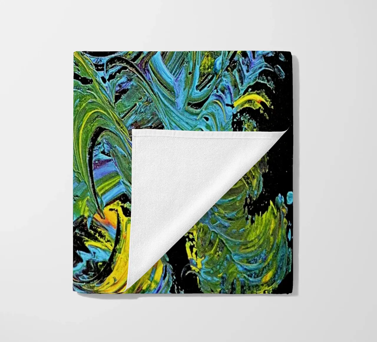 MESSAGE FROM THE HEART 18 telo mare da Thierry Vobmann Abstract painting