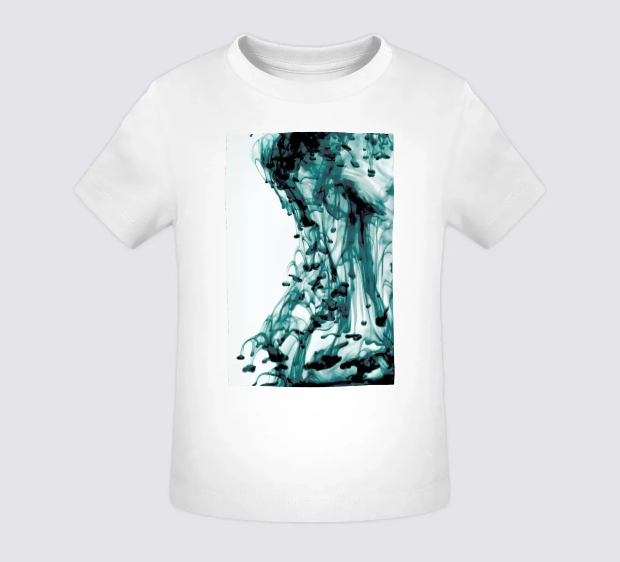 ABSTRACT movement - forest greens maglietta neonato da Studio Nahili