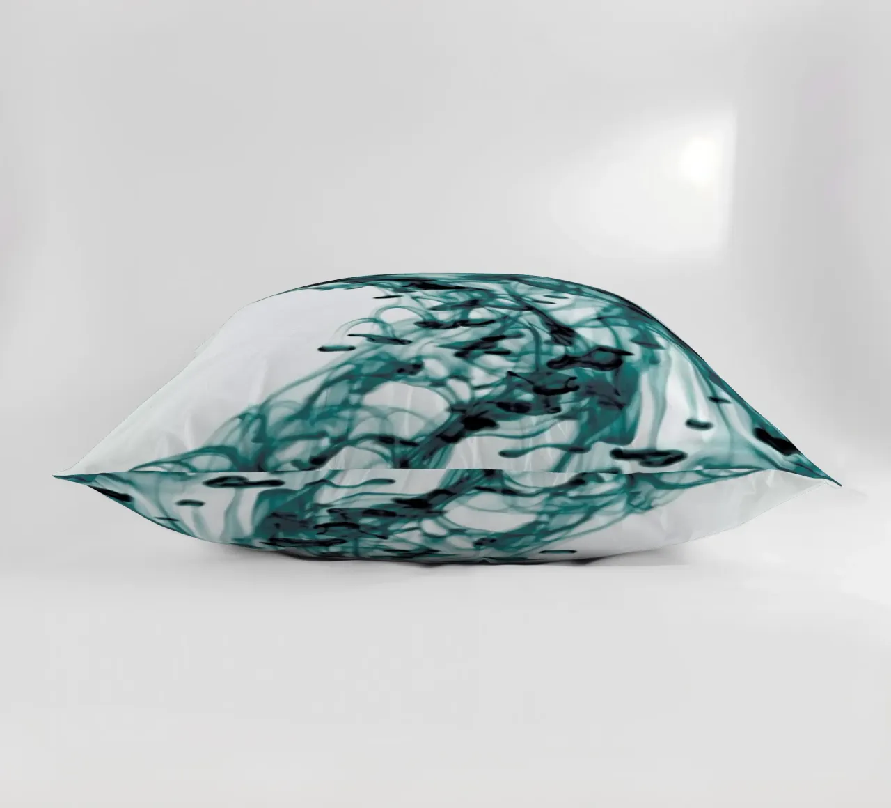 ABSTRACT movement - forest greens cuscino da Studio Nahili