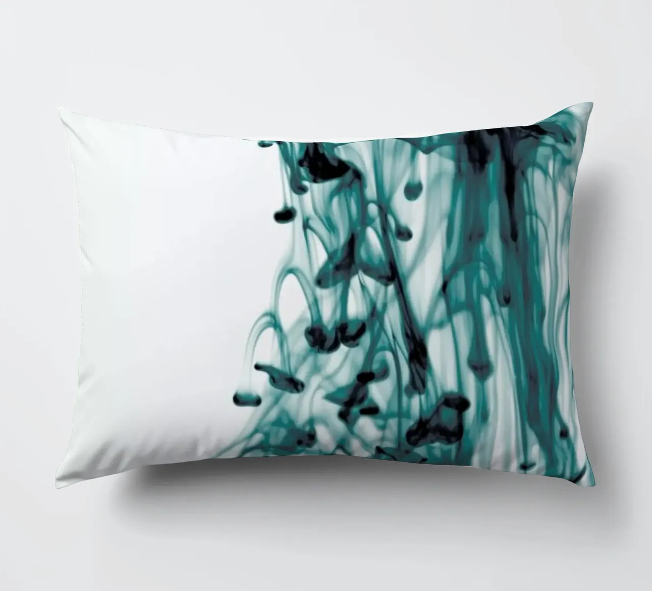 ABSTRACT movement - forest greens cuscino da Studio Nahili