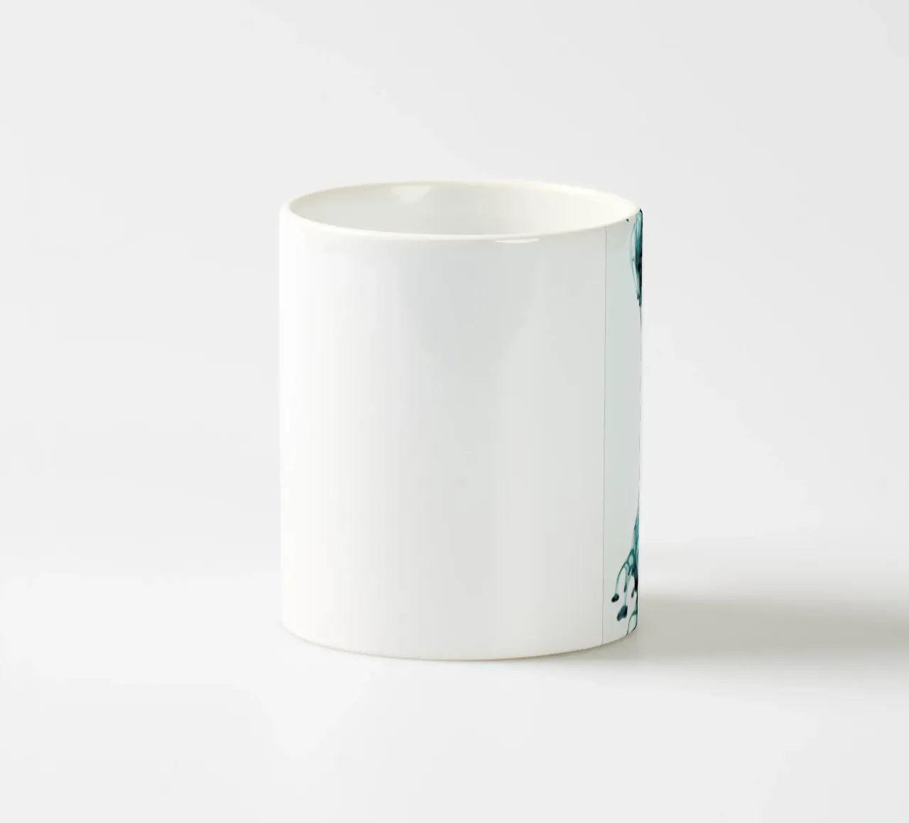ABSTRACT movement - forest greens tazza in ceramica da Studio Nahili