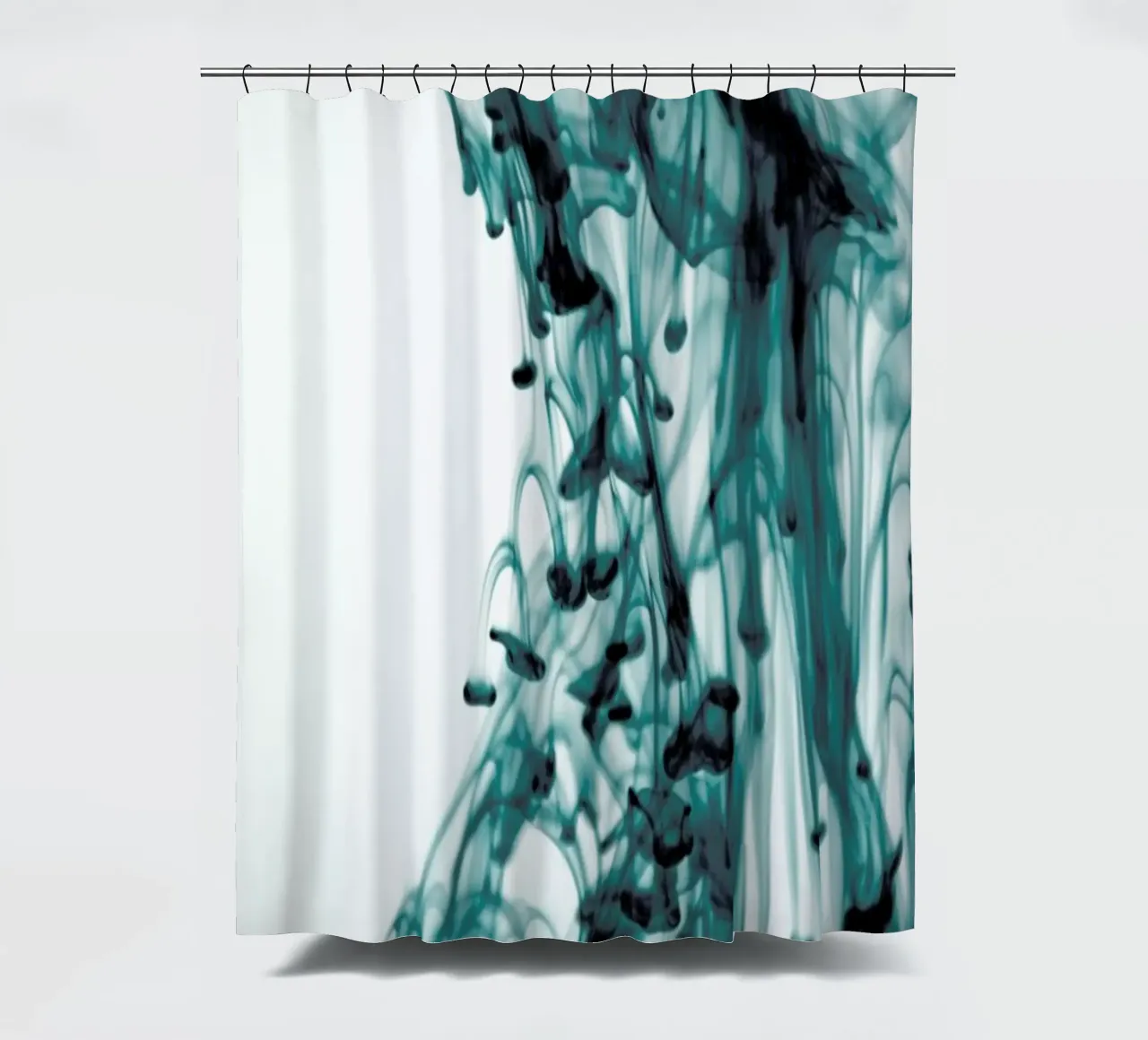ABSTRACT movement - forest greens tenda da doccia da Studio Nahili