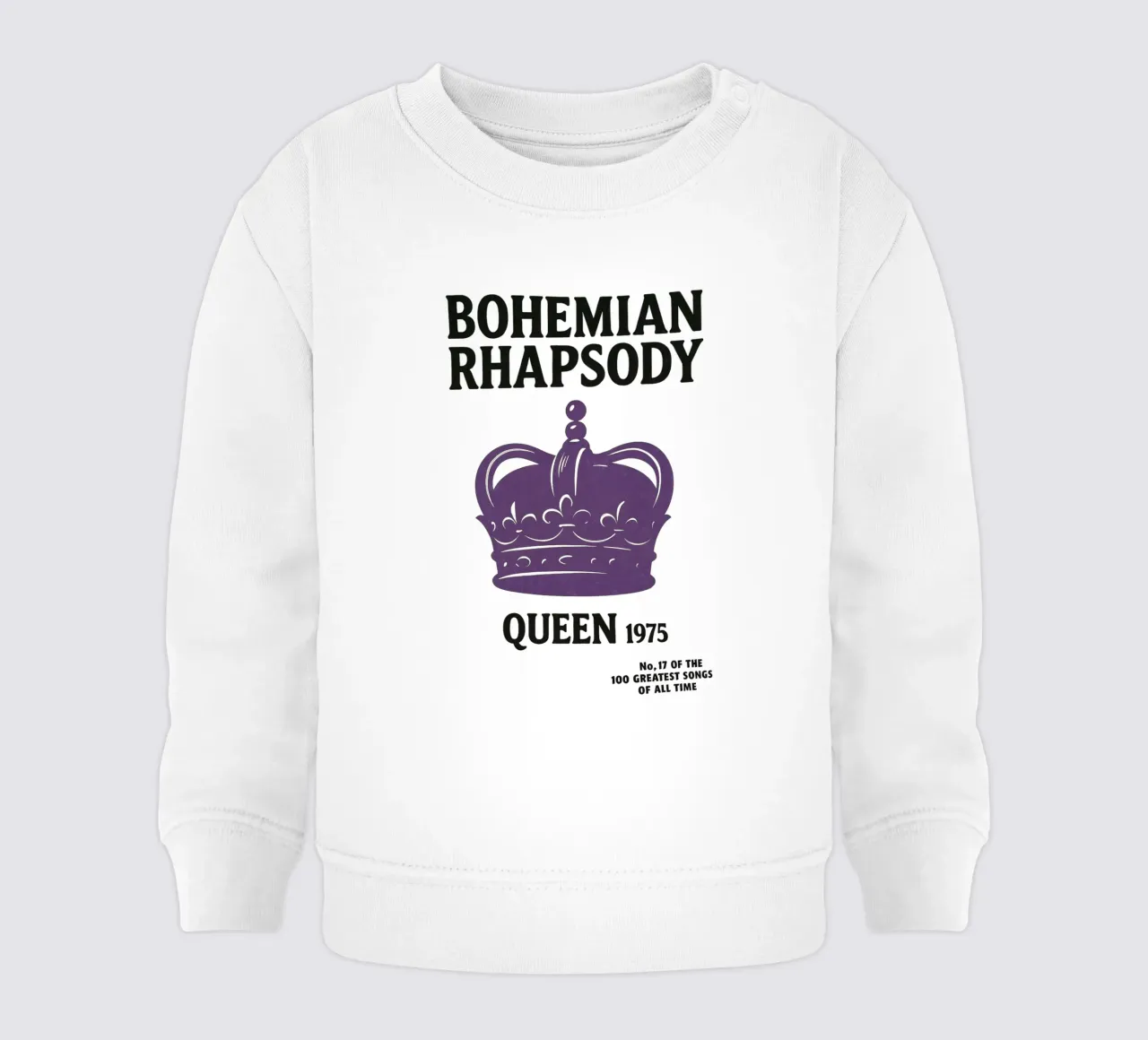 No. 17 – Bohemian Rhapsody Art Print felpa neonato da Studio Mooodz