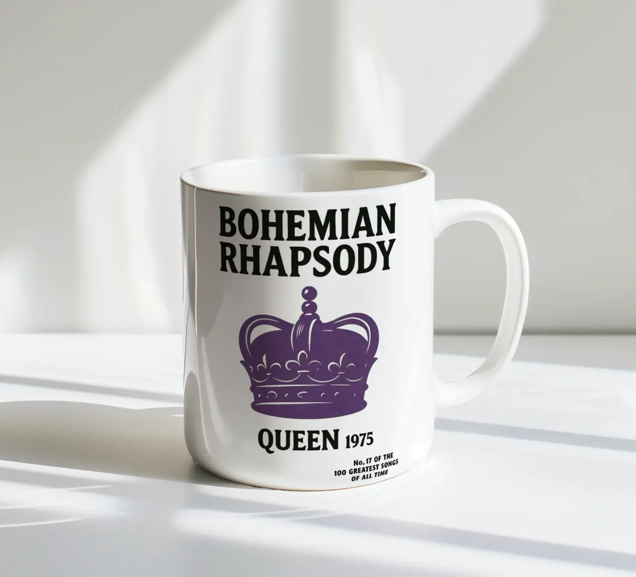 No. 17 – Bohemian Rhapsody Art Print tazza in ceramica da Studio Mooodz