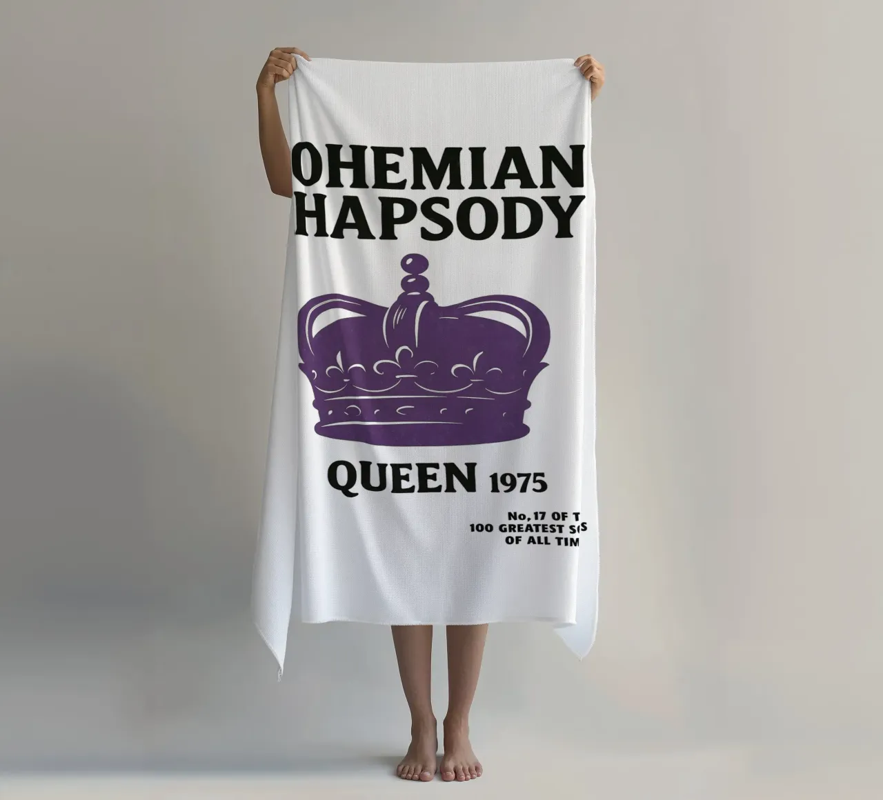 No. 17 – Bohemian Rhapsody Art Print telo mare da Studio Mooodz