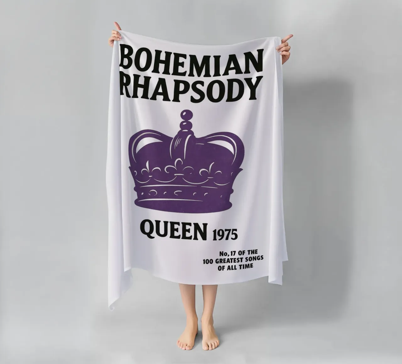 No. 17 – Bohemian Rhapsody Art Print telo mare da Studio Mooodz