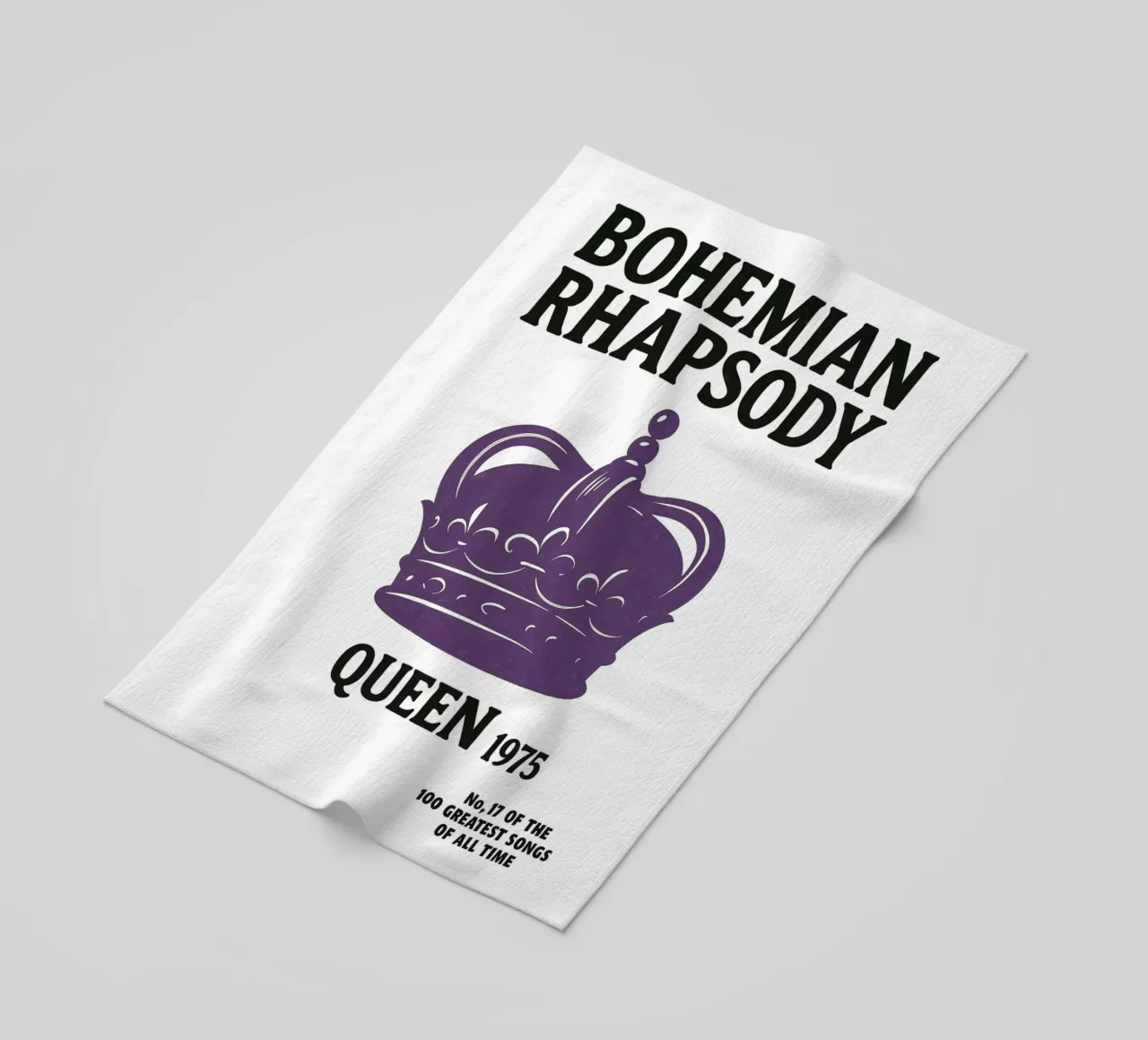 No. 17 – Bohemian Rhapsody Art Print telo mare da Studio Mooodz