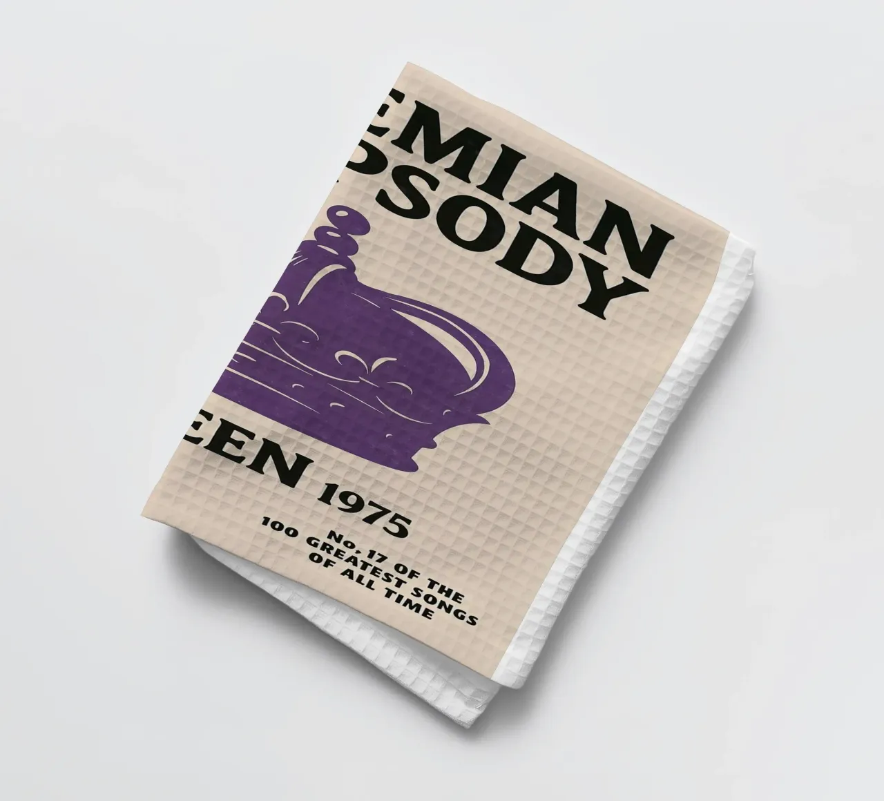No. 17 – Bohemian Rhapsody Art Print canovaccio da cucina da Studio Mooodz