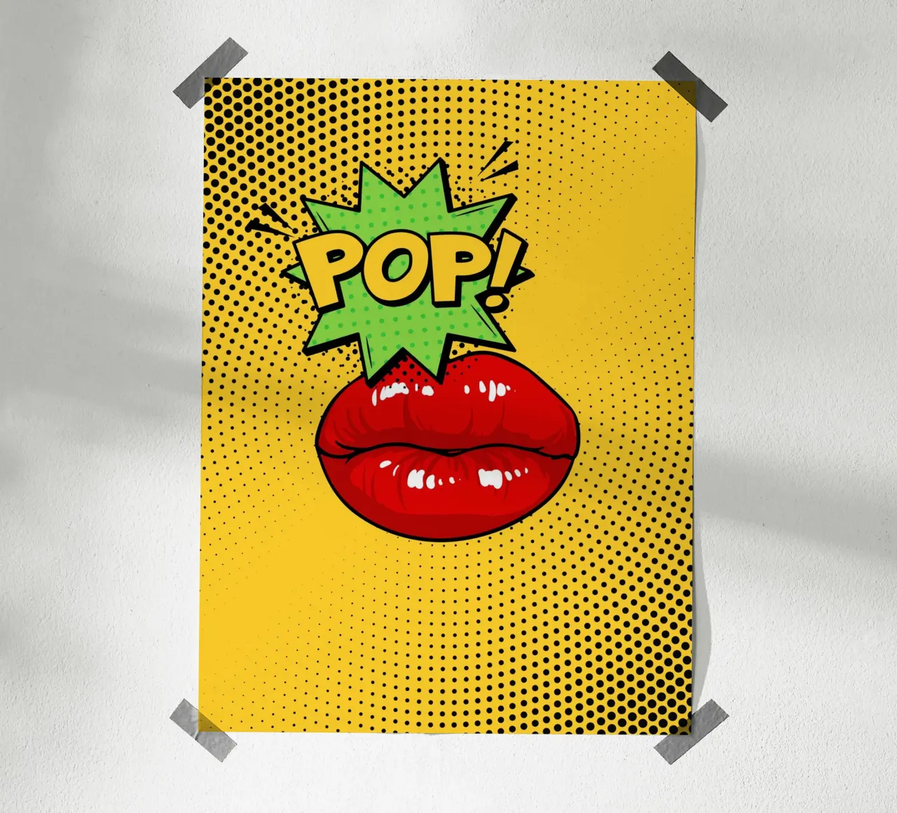 Pop poster con telaio in legno da Dreamer10
