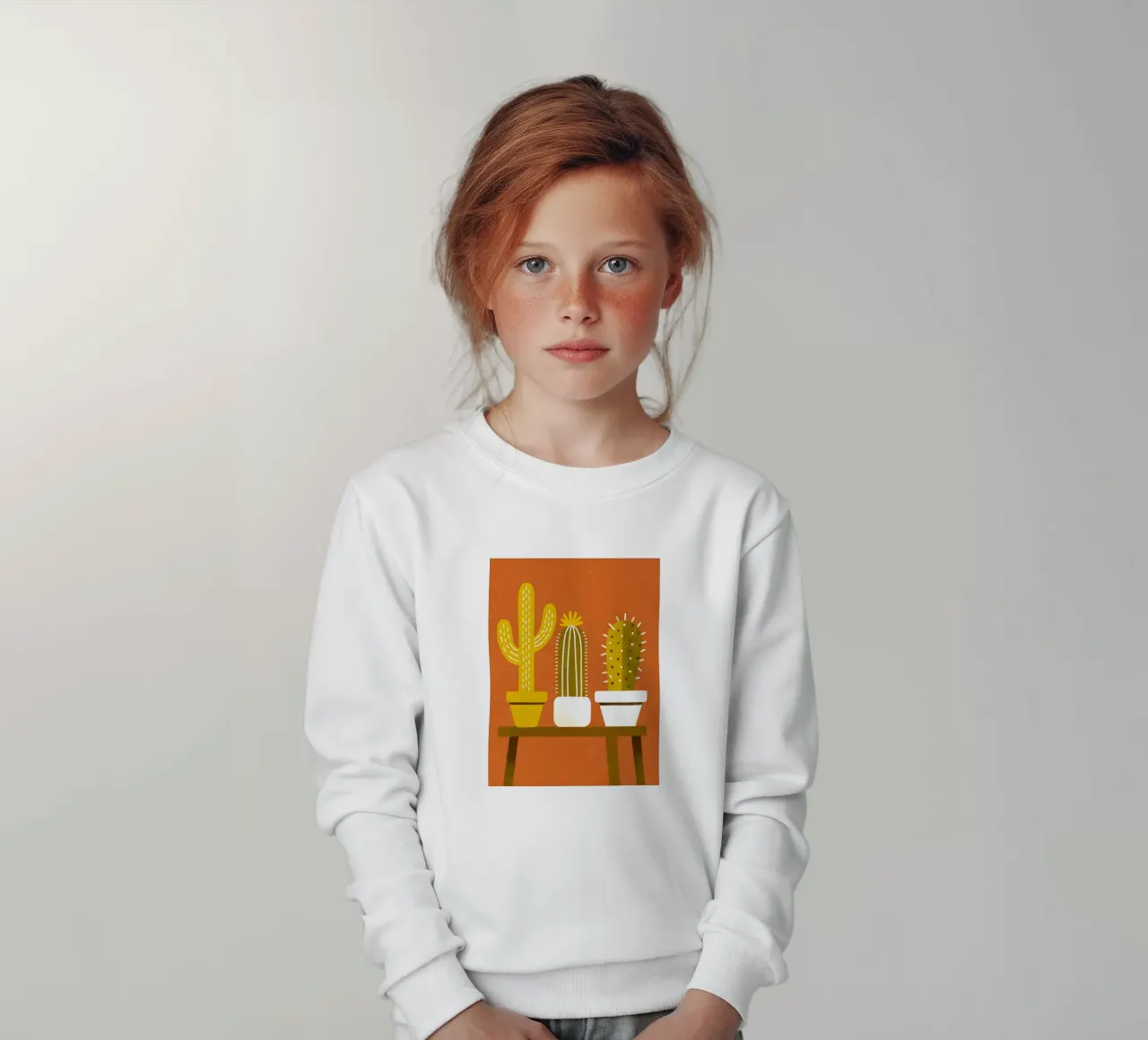 Retro Pop Cactus felpa bambino da THE LATEST SHOP