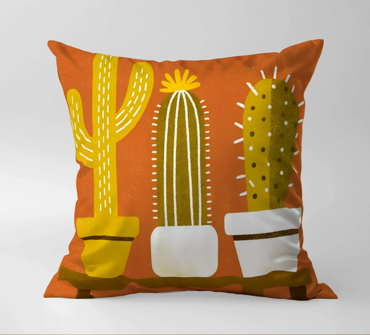 Retro Pop Cactus cuscino da THE LATEST SHOP