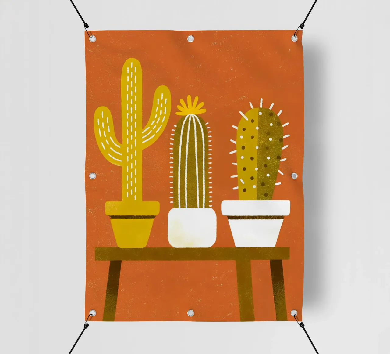Retro Pop Cactus telo in pvc da THE LATEST SHOP