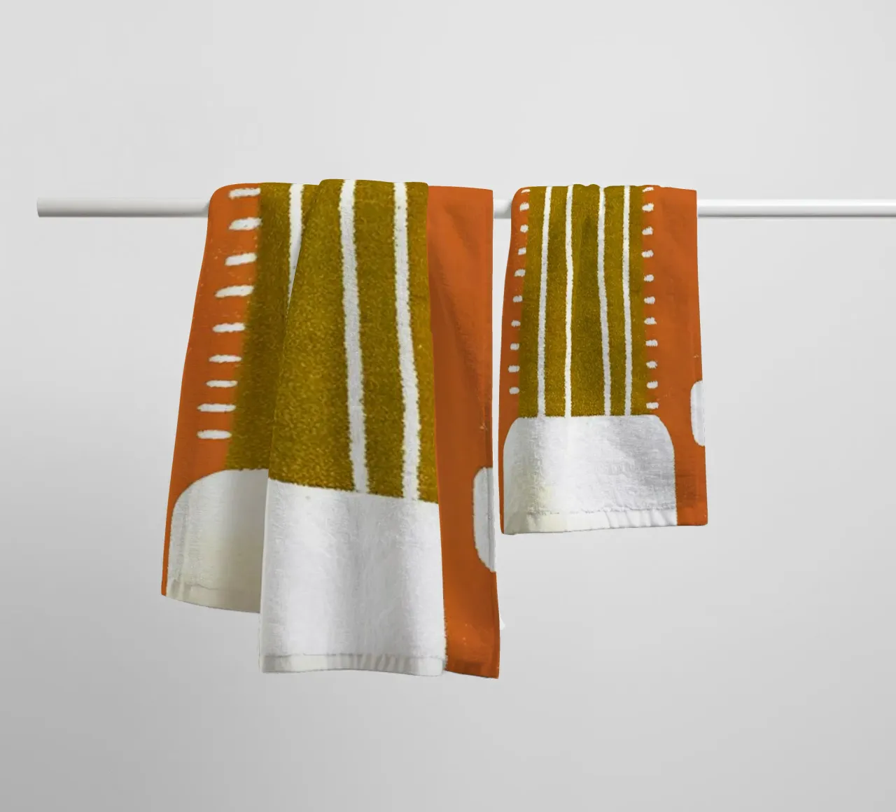 Retro Pop Cactus asciugamano da bagno da THE LATEST SHOP