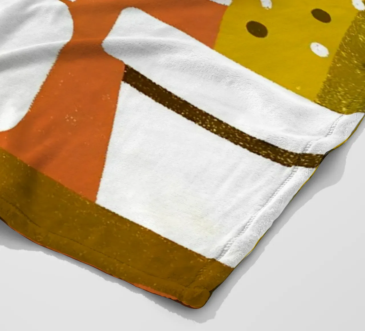Retro Pop Cactus coperta in pile da THE LATEST SHOP