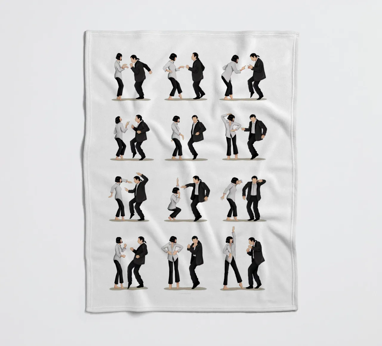 Pulpfiction 2 fleecedeken van Nour Tohme