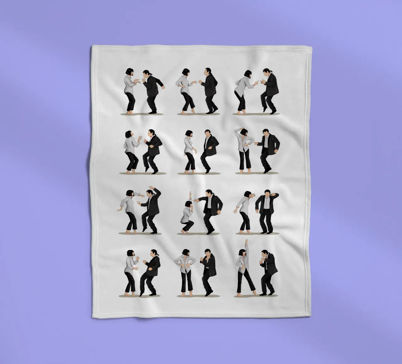 Pulpfiction 2 fleecedeken van Nour Tohme