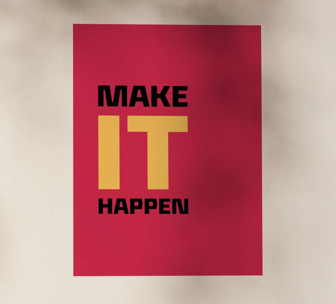 Make It Happen pellicola backlit da Dreamer10