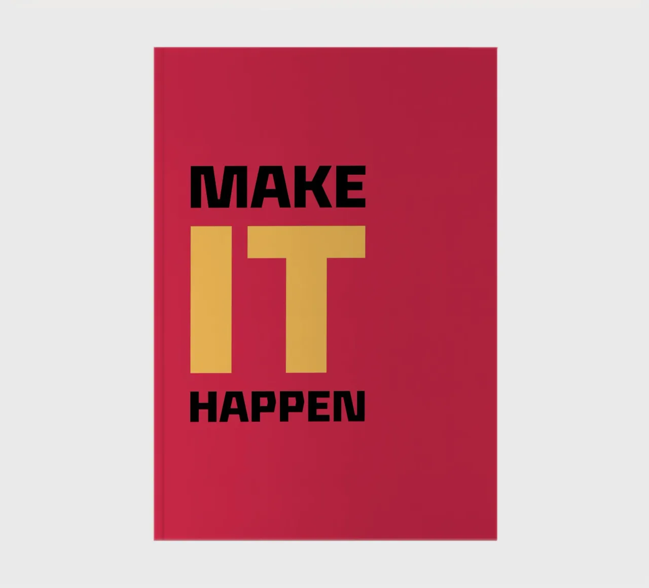 Make It Happen notebook by Dreamer10