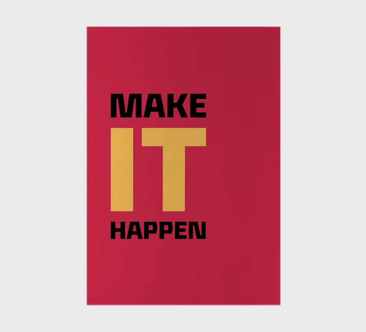 Make It Happen notebook by Dreamer10