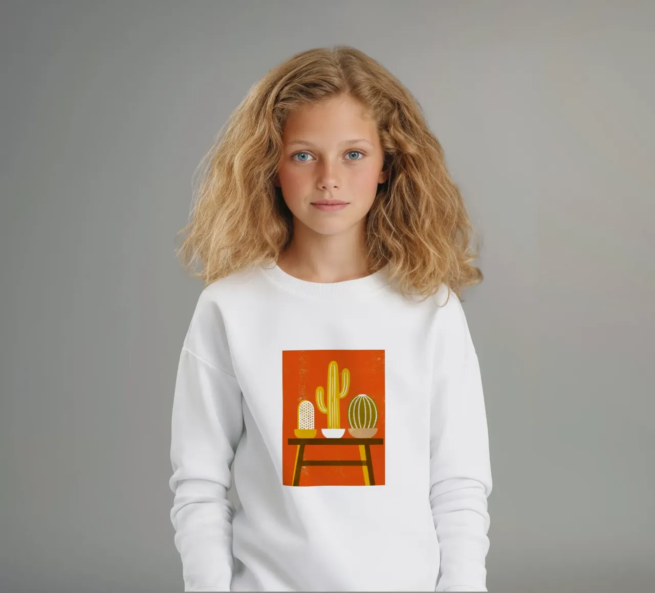 Retro Pop Cactus felpa bambino da THE LATEST SHOP